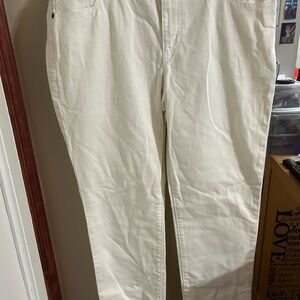 Chico's Women's Cream Skinny Jeans